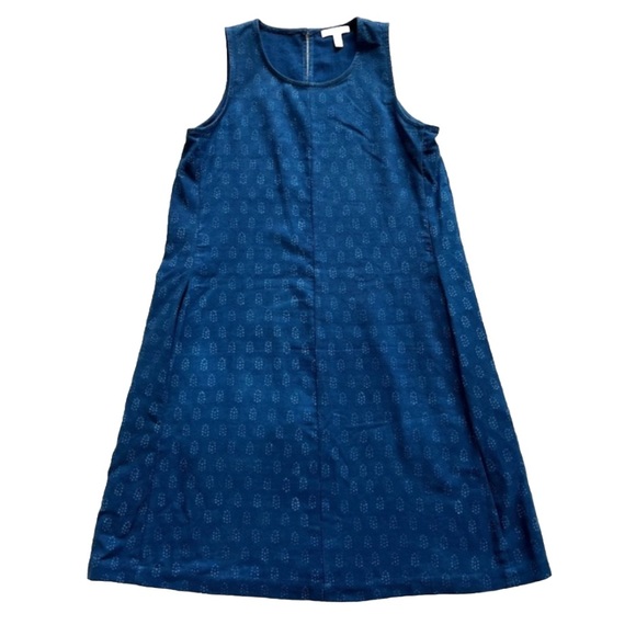 EILEEN FISHER 100% ORGANIC COTTON SLEEVELESS DRESS SIZE XS EFFORTLESS CASUAL - Picture 9 of 9